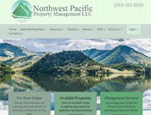 Tablet Screenshot of northwestpacific.net